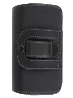 Extra-tough Genuine Leather ShineColours belt pouch for HTC Desire X