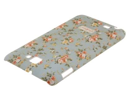 Vintage Inspired Lacquered Shell Case for Samsung Galaxy Note I9220