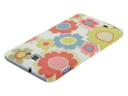 Vintage Inspired Lacquered Shell Case for Samsung Galaxy Note I9220