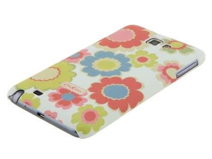 Vintage Inspired Lacquered Shell Case for Samsung Galaxy Note I9220