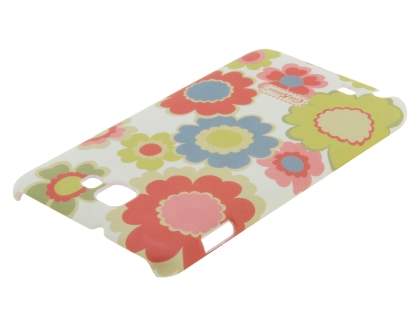 Vintage Inspired Lacquered Shell Case for Samsung Galaxy Note I9220