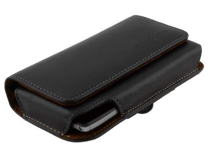 Extra-tough Genuine Leather ShineColours belt pouch for Motorola RAZR HD 4G XT925