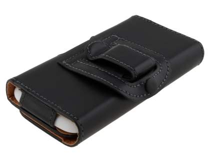 Smooth Synthetic Leather Belt Pouch for HTC Desire X
