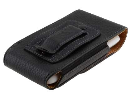 Textured Synthetic Leather Vertical Belt Pouch for HTC Desire X