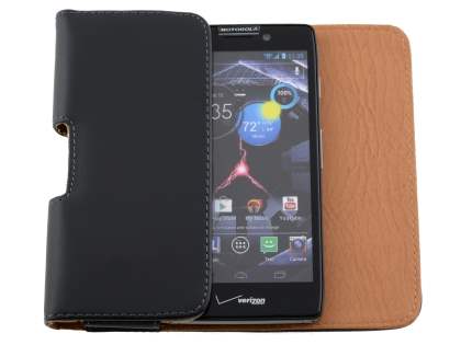 Smooth Synthetic Leather Belt Pouch for Motorola RAZR HD 4G XT925