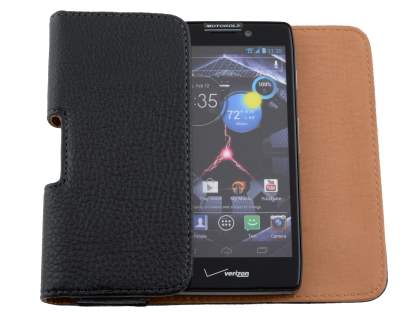 Textured Synthetic Leather Belt Pouch for Motorola RAZR HD 4G XT925