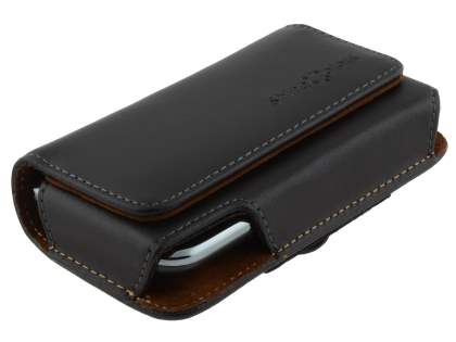 Extra-tough Genuine Leather ShineColours belt pouch for Samsung Galaxy Ace Plus S7500