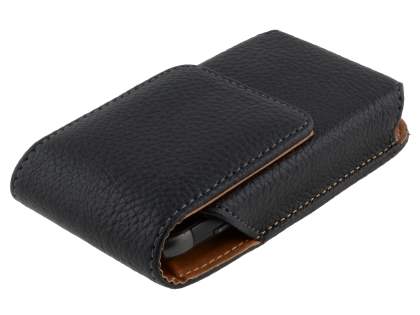 Textured Synthetic Leather Vertical Belt Pouch for Samsung Galaxy W I8150