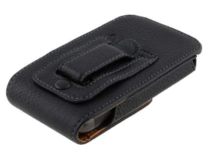 Textured Synthetic Leather Vertical Belt Pouch for Samsung Galaxy W I8150