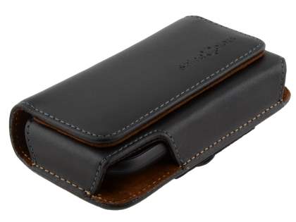Extra-tough Genuine Leather ShineColours belt pouch for Samsung Galaxy W I8150