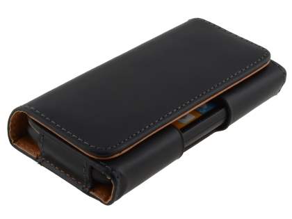 Smooth Synthetic Leather Belt Pouch for Samsung Galaxy W I8150