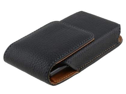 Textured Synthetic Leather Vertical Belt Pouch for Samsung Omnia W I8350