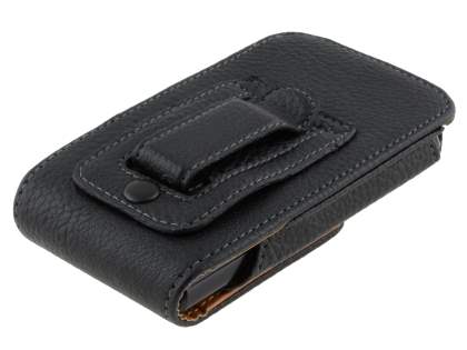 Textured Synthetic Leather Vertical Belt Pouch for Samsung Omnia W I8350