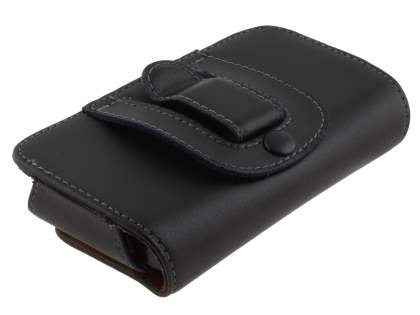 Extra-tough Genuine Leather ShineColours belt pouch for Samsung Omnia W I8350