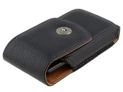 Textured Synthetic Leather Vertical Belt Pouch for Samsung Omnia W I8350