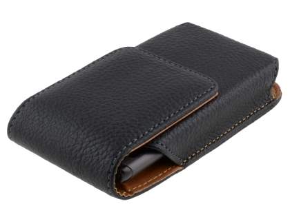 Textured Synthetic Leather Vertical Belt Pouch for Samsung S8500 Wave