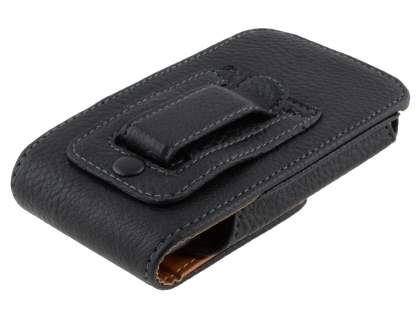 Textured Synthetic Leather Vertical Belt Pouch for Samsung S8500 Wave