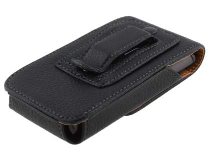 Textured Synthetic Leather Vertical Belt Pouch for Samsung S8500 Wave