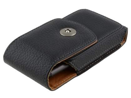 Textured Synthetic Leather Vertical Belt Pouch for Samsung S8500 Wave