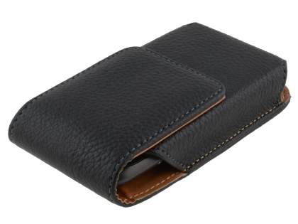Textured Synthetic Leather Vertical Belt Pouch for HTC 7 Mozart