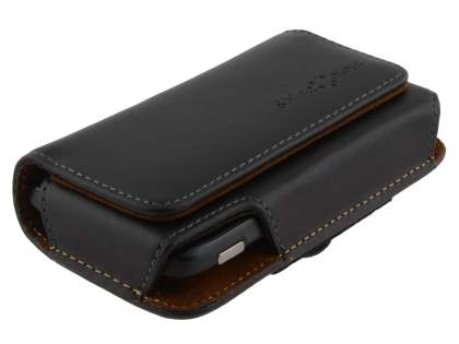 Extra-tough Genuine Leather ShineColours belt pouch for HTC 7 Trophy