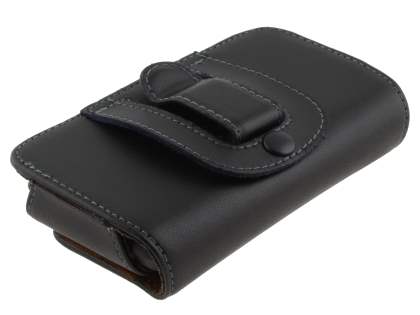 Extra-tough Genuine Leather ShineColours belt pouch for HTC 7 Trophy