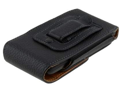 Textured Synthetic Leather Vertical Belt Pouch for HTC 7 Trophy