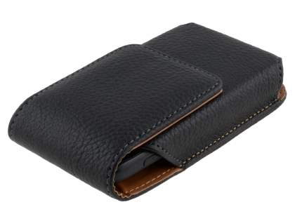 Textured Synthetic Leather Vertical Belt Pouch for HTC 7 Trophy