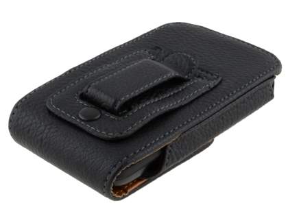 Textured Synthetic Leather Vertical Belt Pouch for HTC 7 Trophy