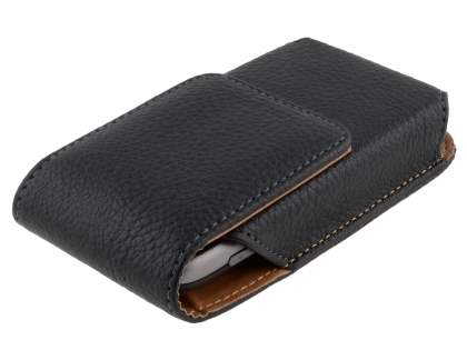 Textured Synthetic Leather Vertical Belt Pouch for HTC Desire A8183