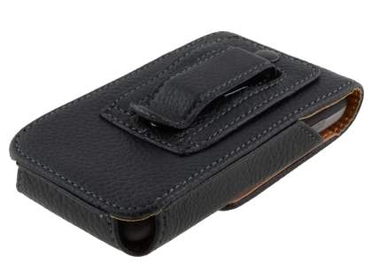 Textured Synthetic Leather Vertical Belt Pouch for HTC Desire A8183