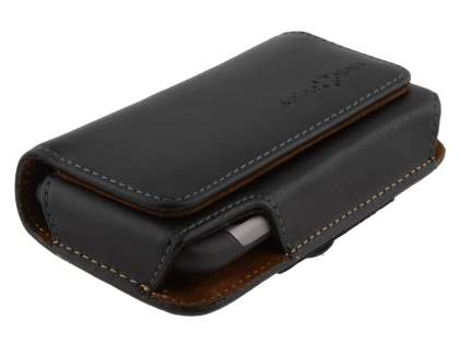 Extra-tough Genuine Leather ShineColours belt pouch for HTC Rhyme