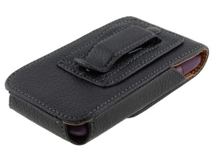 Textured Synthetic Leather Vertical Belt Pouch for HTC Rhyme