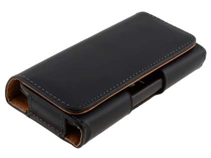 Smooth Synthetic Leather Belt Pouch for HTC Desire S