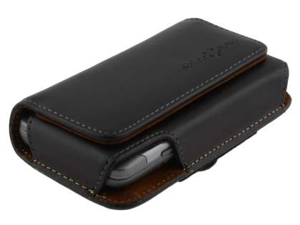 Extra-tough Genuine Leather ShineColours belt pouch for HTC Desire Z