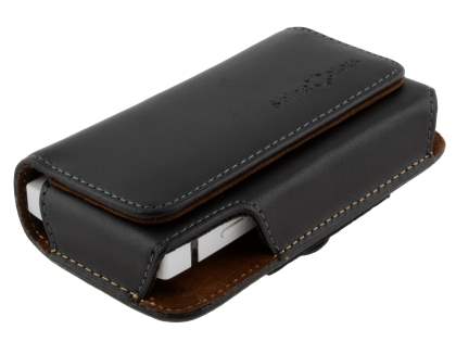 Extra-tough Genuine Leather ShineColours belt pouch for Sony Xperia U ST25i