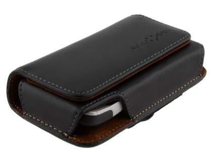 Extra-tough Genuine Leather ShineColours belt pouch for HTC Legend