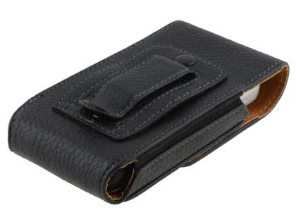 Textured Synthetic Leather Vertical Belt Pouch for HTC Legend