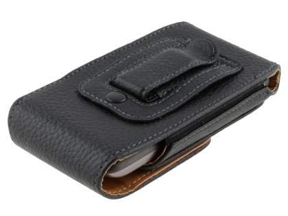 Textured Synthetic Leather Vertical Belt Pouch for HTC Google Nexus One