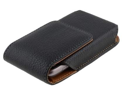 Textured Synthetic Leather Vertical Belt Pouch for HTC Google Nexus One