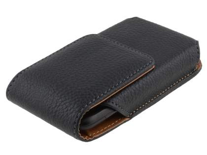 Textured Synthetic Leather Vertical Belt Pouch for HTC Incredible S