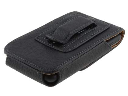 Textured Synthetic Leather Vertical Belt Pouch for HTC Incredible S