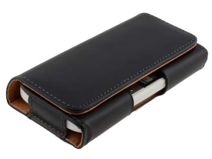Smooth Synthetic Leather Belt Pouch for Nokia E5