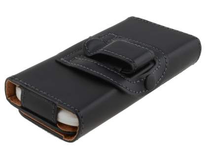 Smooth Synthetic Leather Belt Pouch for Nokia E5
