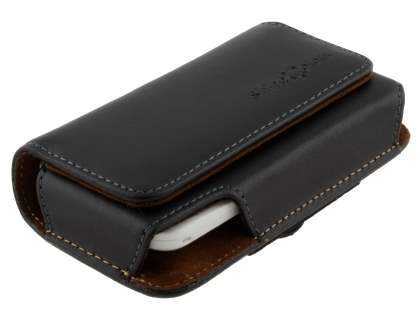 Extra-tough Genuine Leather ShineColours belt pouch for Nokia E5