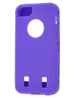 Defender Case for iPhone 5 only - Purple/Black
