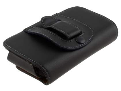 Extra-tough Genuine Leather ShineColours belt pouch for Nokia Lumia 610