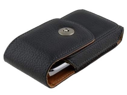 Textured Synthetic Leather Vertical Belt Pouch for Nokia Lumia 610