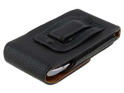 Textured Synthetic Leather Vertical Belt Pouch for Nokia Lumia 610