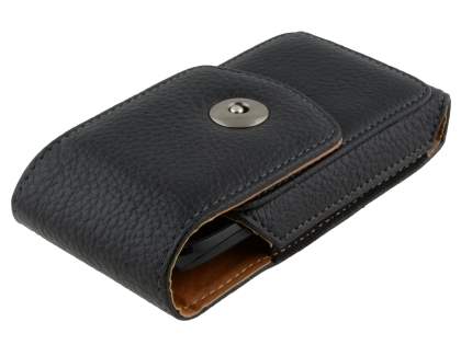 Textured Synthetic Leather Vertical Belt Pouch for Nokia Lumia 710